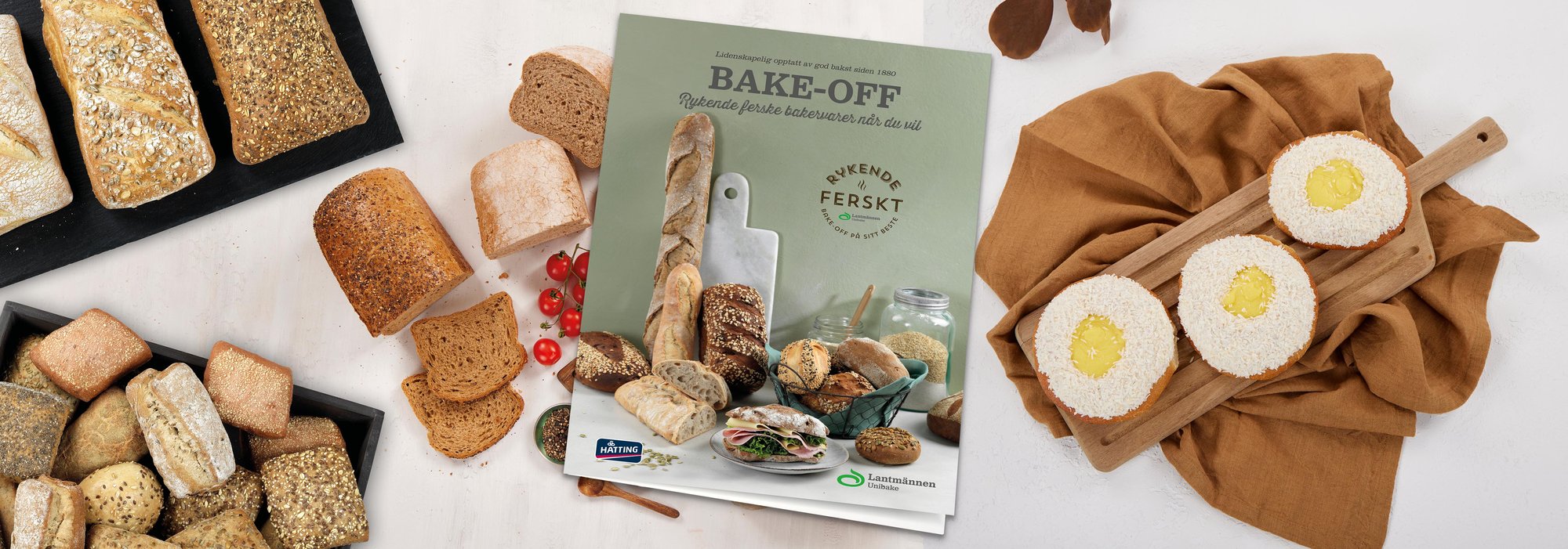 Bake-off rykende ferske bakervarer når du vil